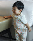 Emery Jumpsuit - Colourful Puppies | The Elly Store