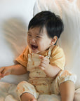 Emery Jumpsuit - Cream Latte Cats | The Elly Store
