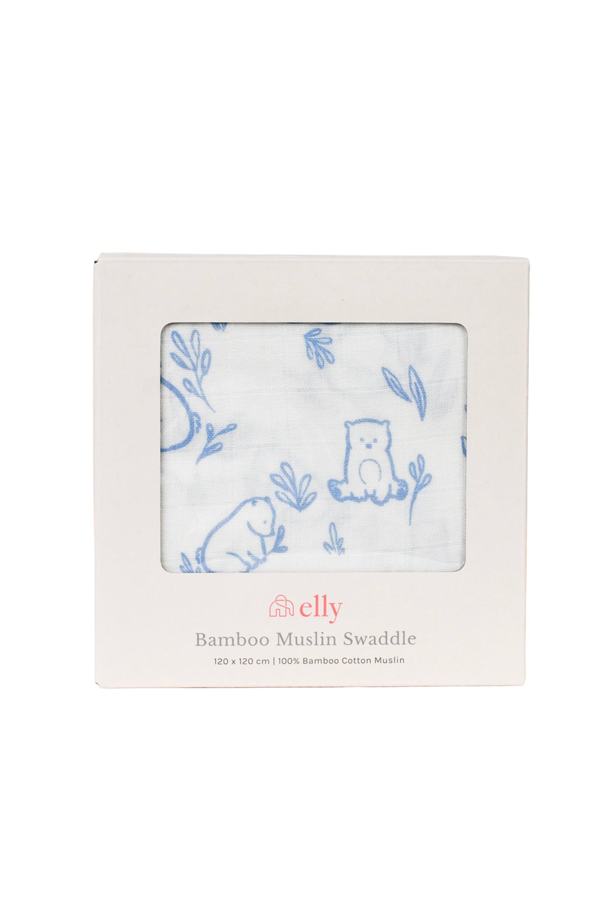 Bamboo Muslin Swaddle - Beary Best packaging