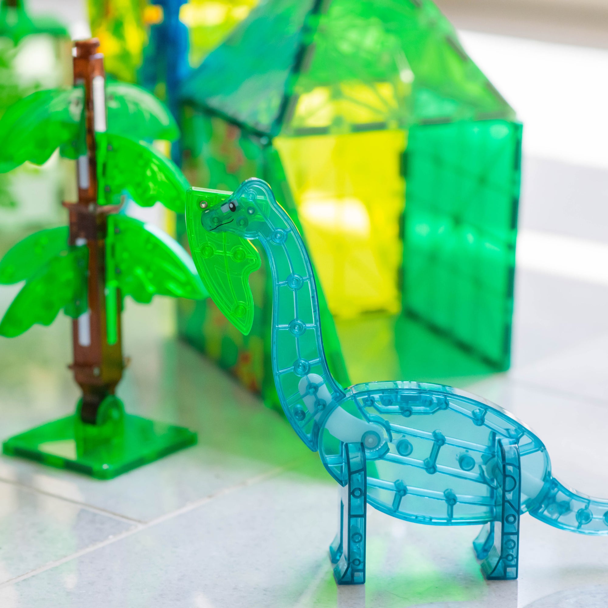 Magna-Tiles Dino World XL 50 piece set | The Elly Store