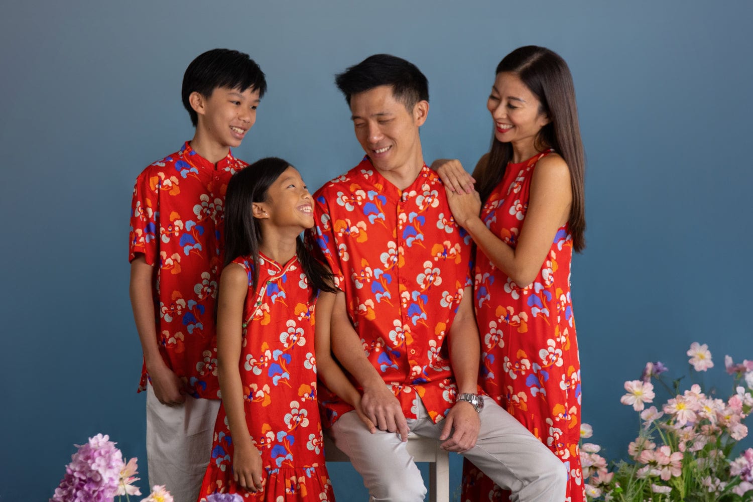 CNY family collection banner on homepage