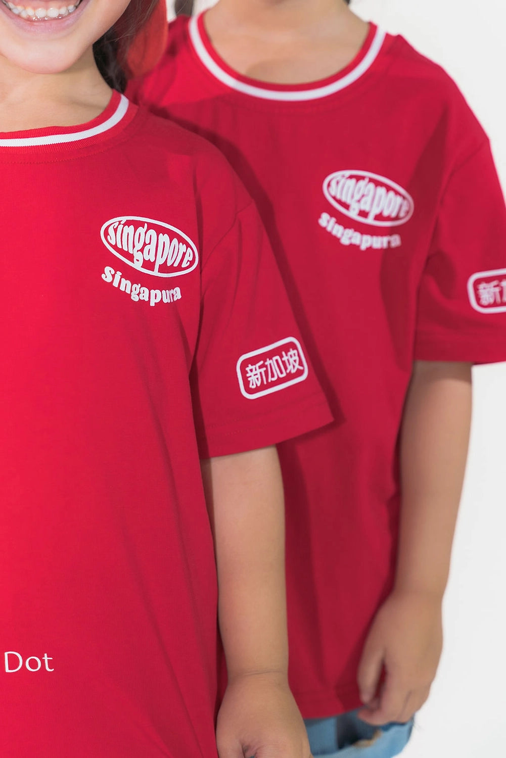 Kids Tee - Lion City close up