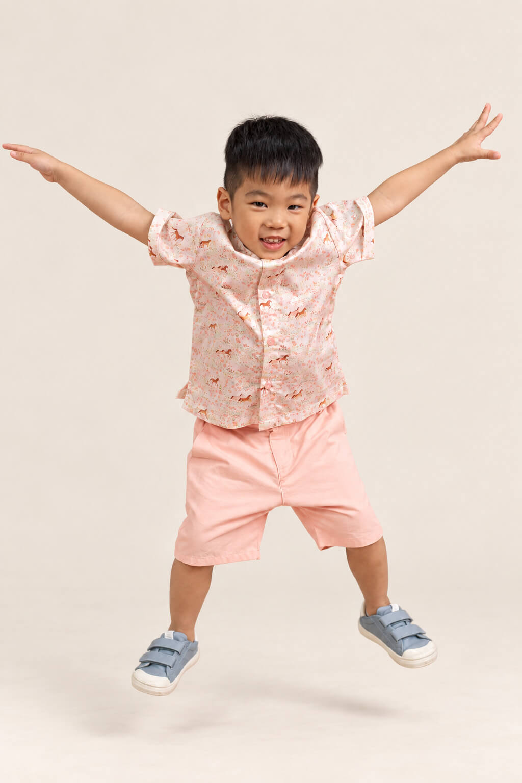 Little Man Shirt - Meadow Horses