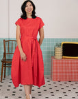 Ladies Sora Dress - Skyla Red
