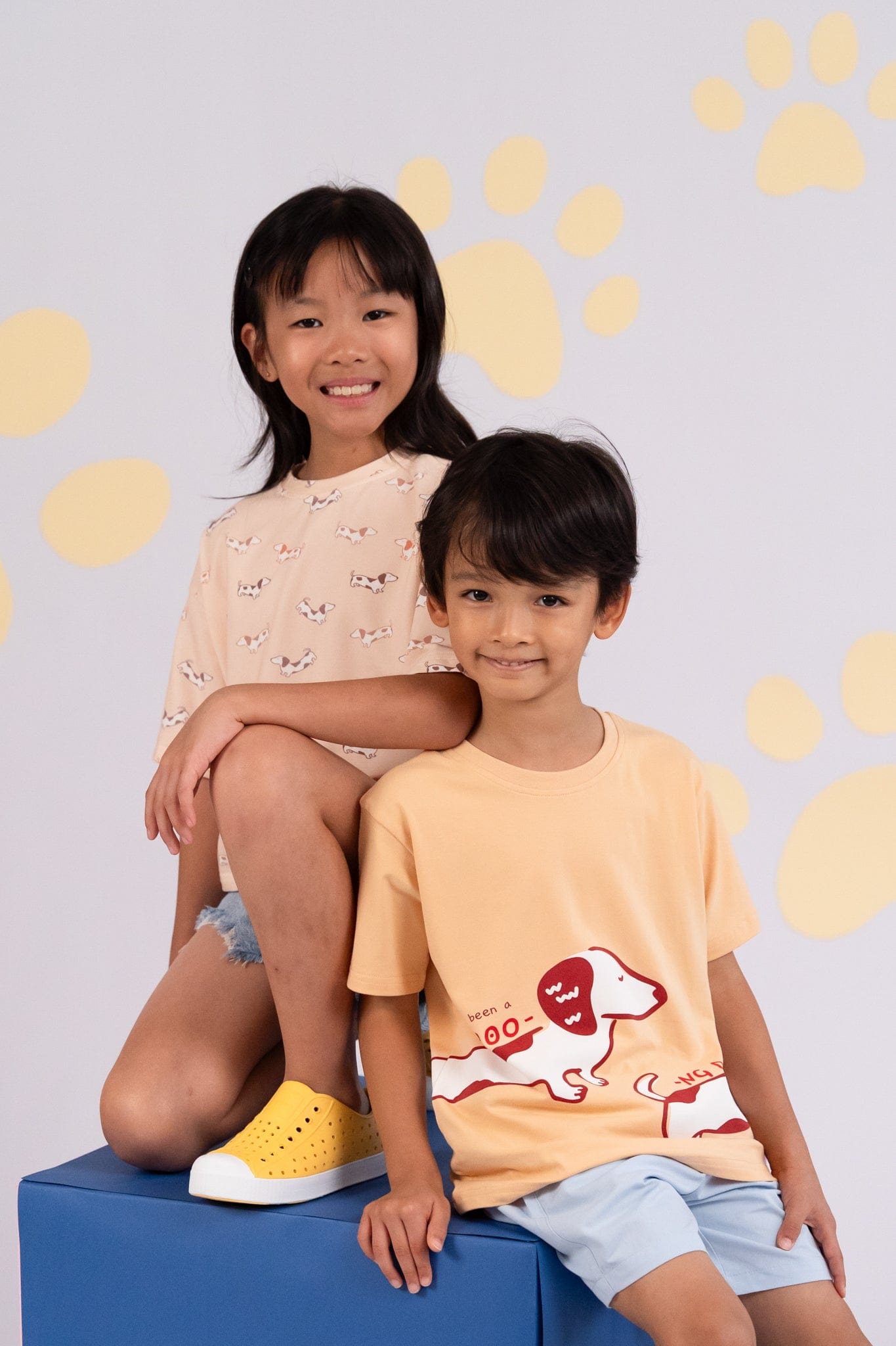 Looong Day Tee &amp; Crop Tee - Hot Dogs