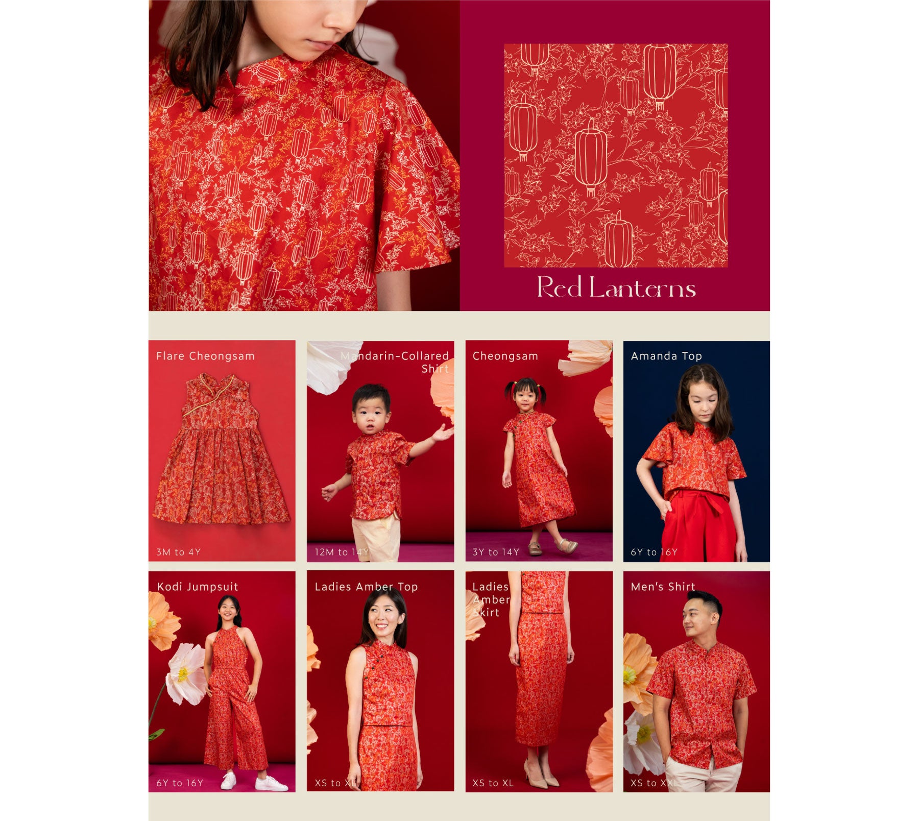 Red Lanterns fashion collection
