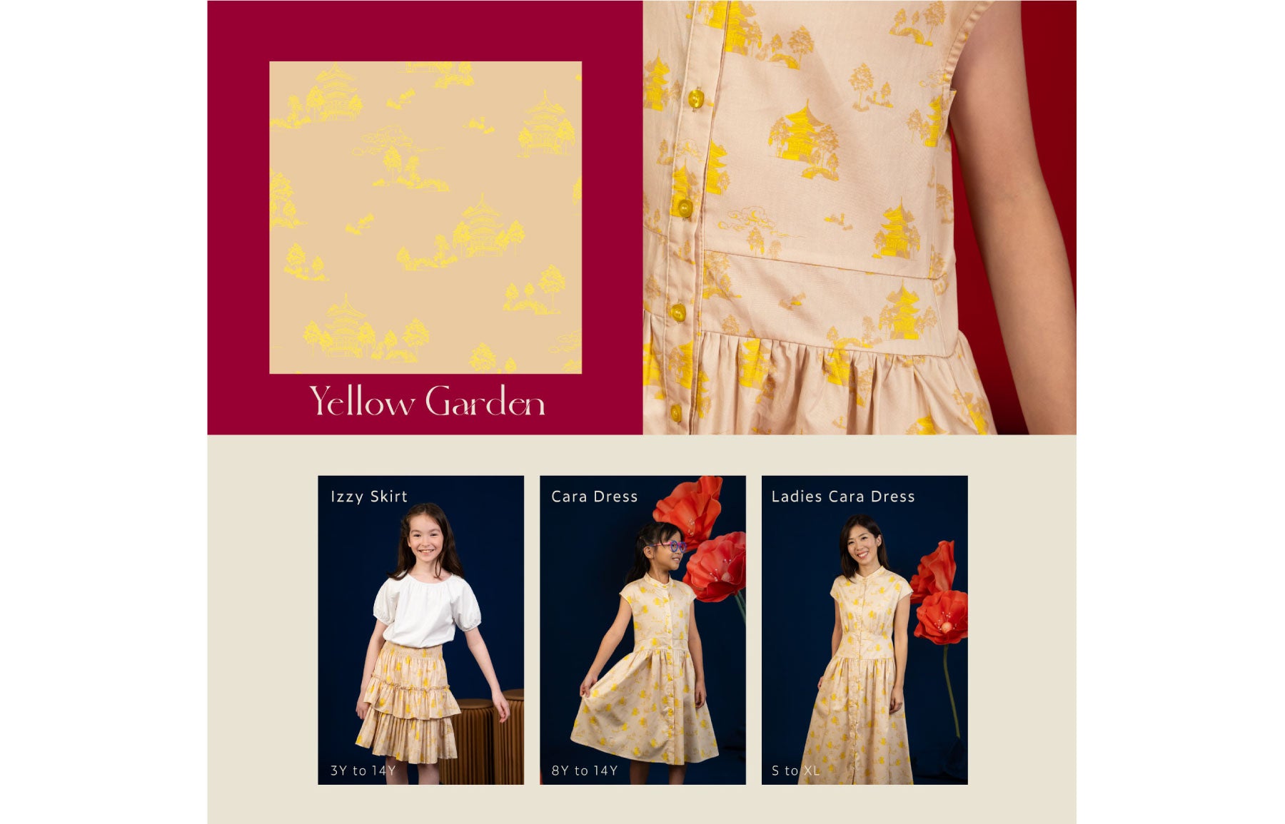 Yellow Garden dress and outfits