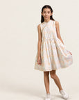 Luna Cheongsam - Cream Floral Bamboo