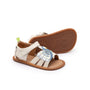 Macaw Sandals White Dream Mint Denim