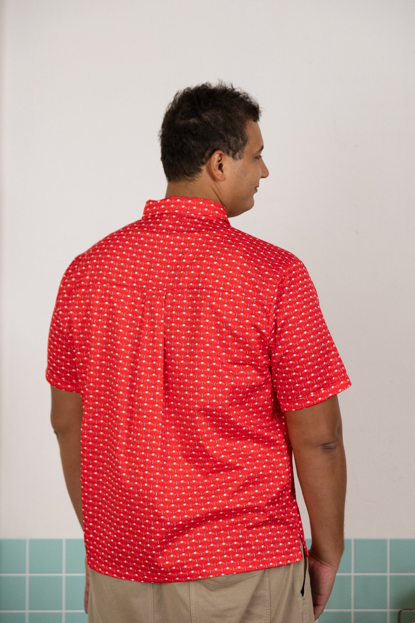 Mens Shirt - Skyla Red