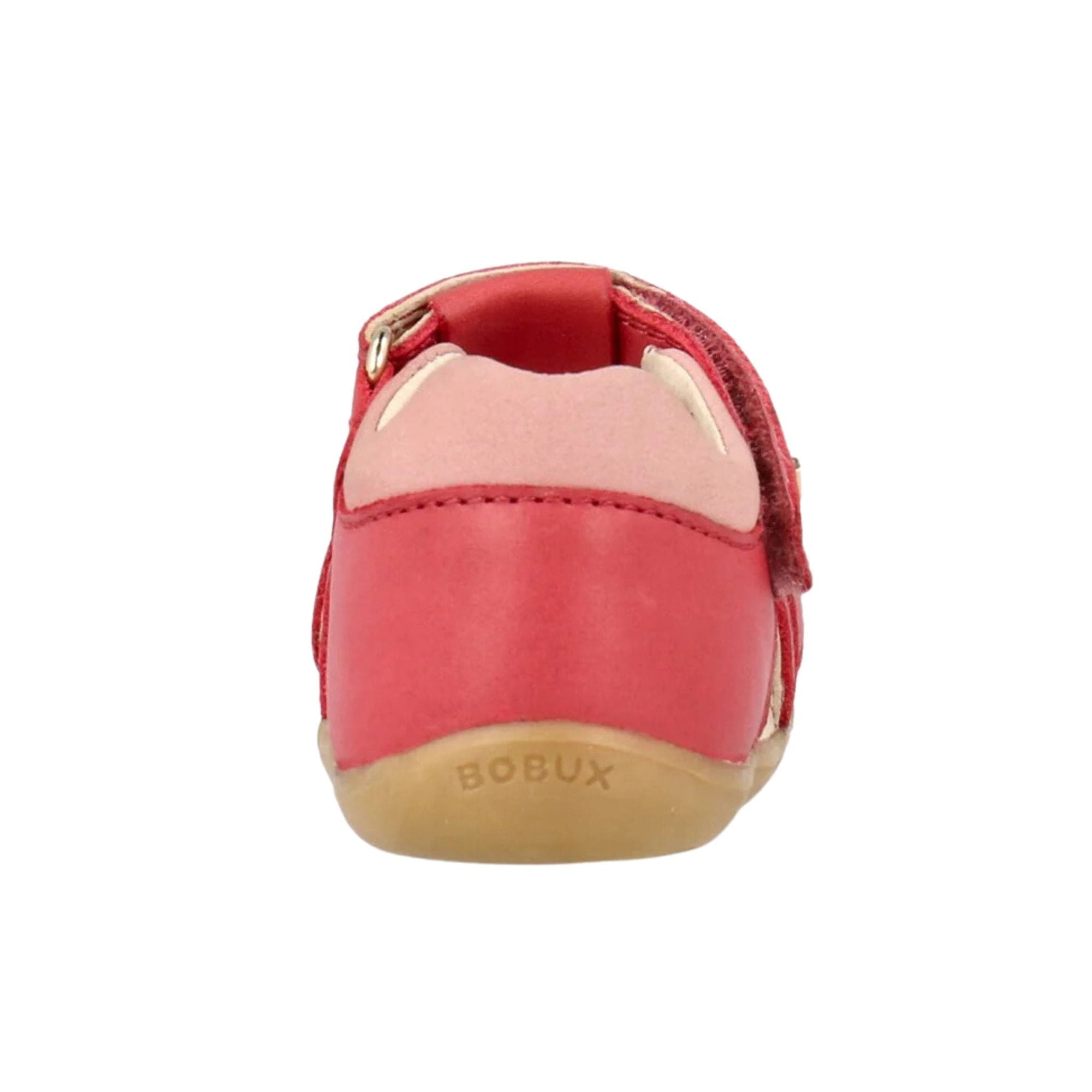 Bobux Mineral Red &amp; Rose Cross Jump Sandals Step Up