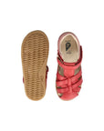 Bobux Mineral Red & Rose Cross Jump Sandals i-Walk