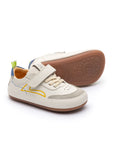Outline Sneakers Tapioca Ivory Suede Blue Tang