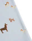 Pillow Case - Blue Doggies