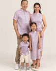 Men's Shirt - Pink Tiles