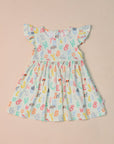 Piper Dress - Crayon Animals