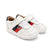 Old Soles Play Ground - Snow / Navy / Bright Red