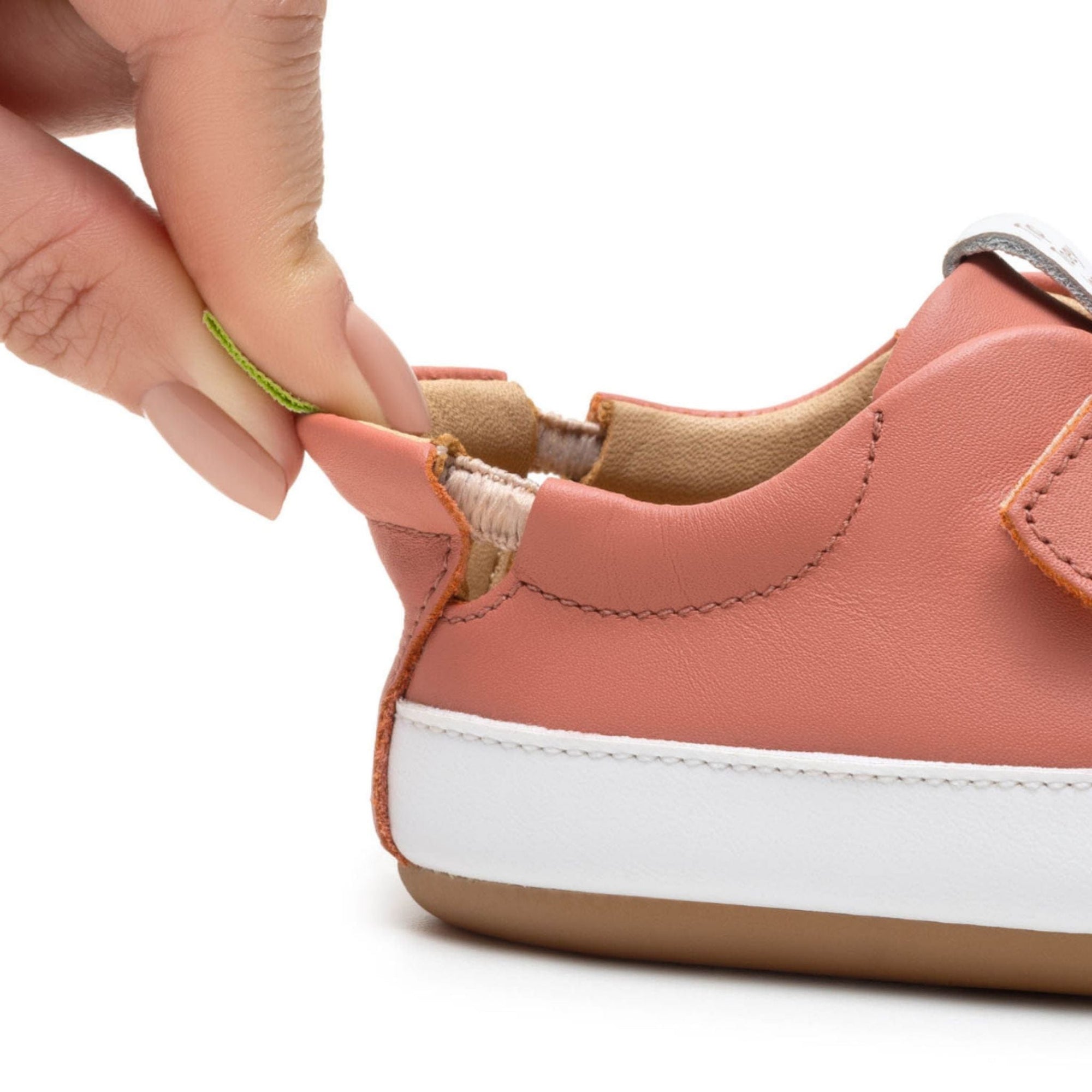 Tip Toey Joey Bossy Sneakers - Rosa Seco / White | The Elly Store