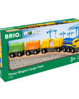 BRIO Three-Wagon Cargo Train | The Elly Store