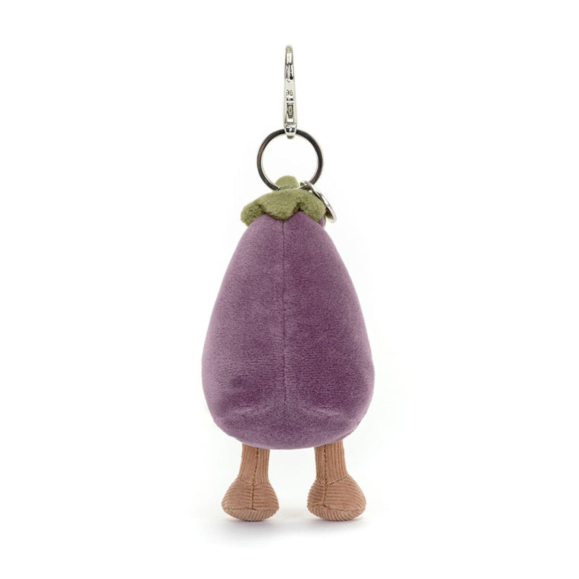 Jellycat | Vivacious Vegetable Aubergine Bag Charm | The Elly Store