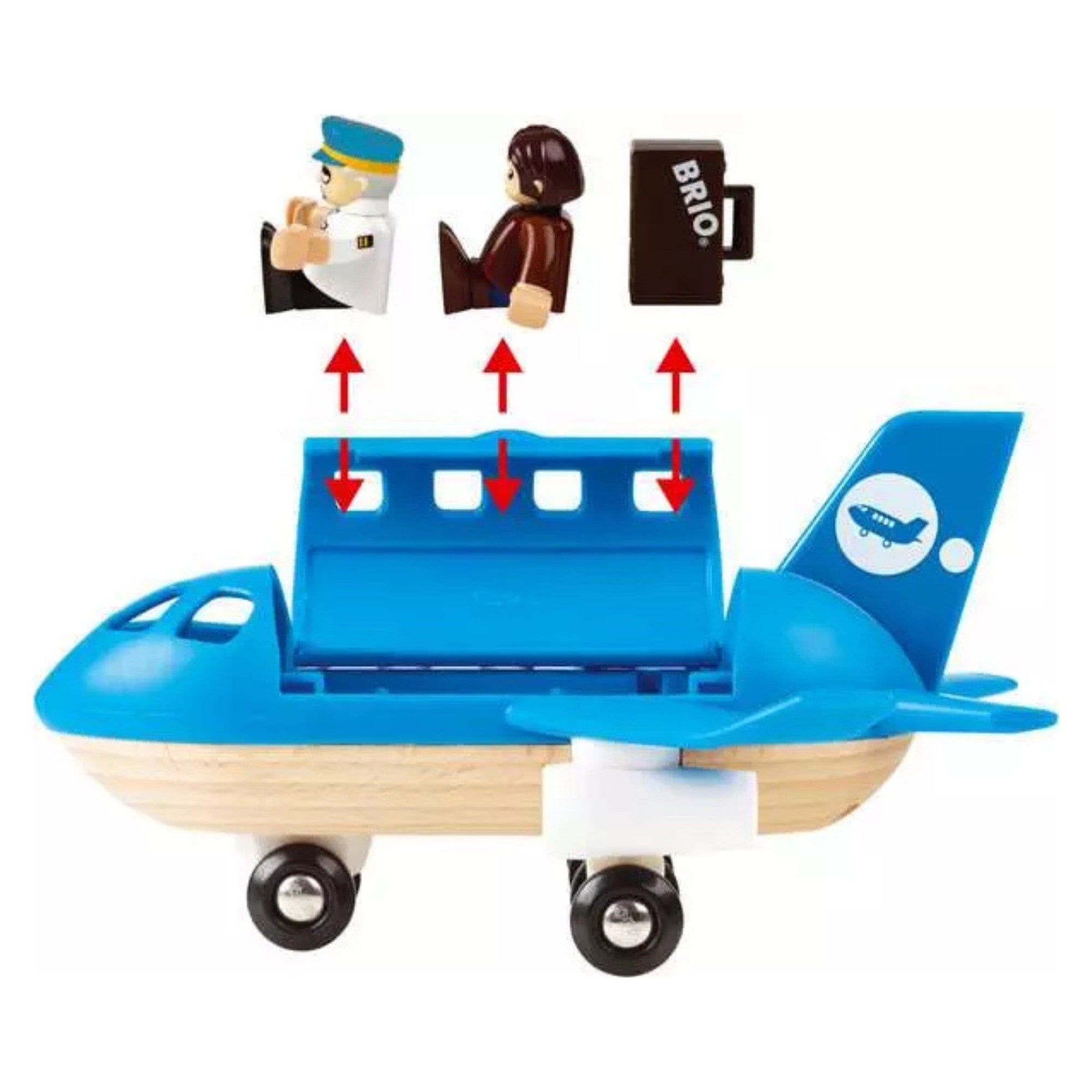 BRIO Airplane Boarding Playset | The Elly Store