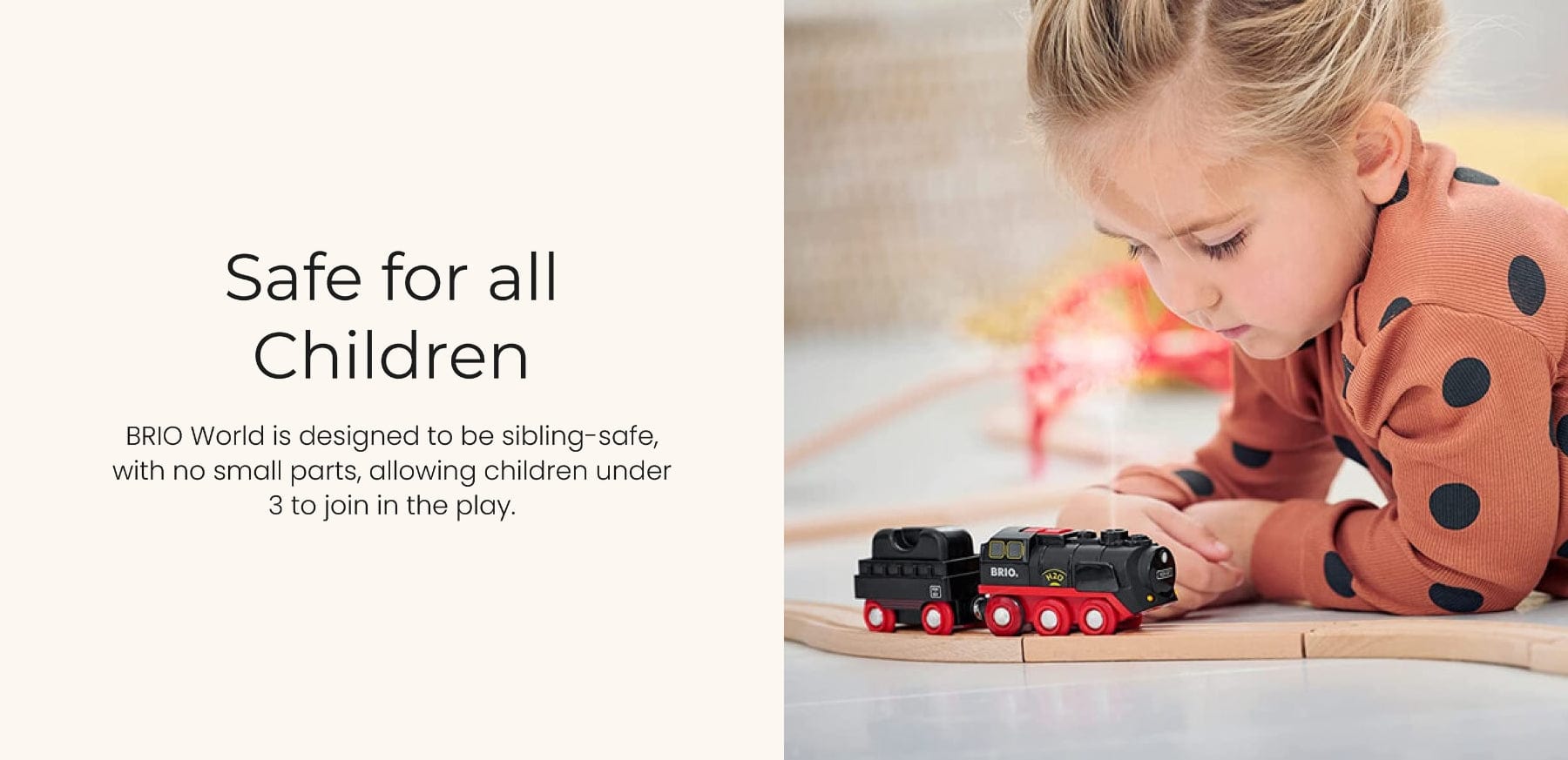 BRIO World toy train set, safe for all children, Product Template 3.