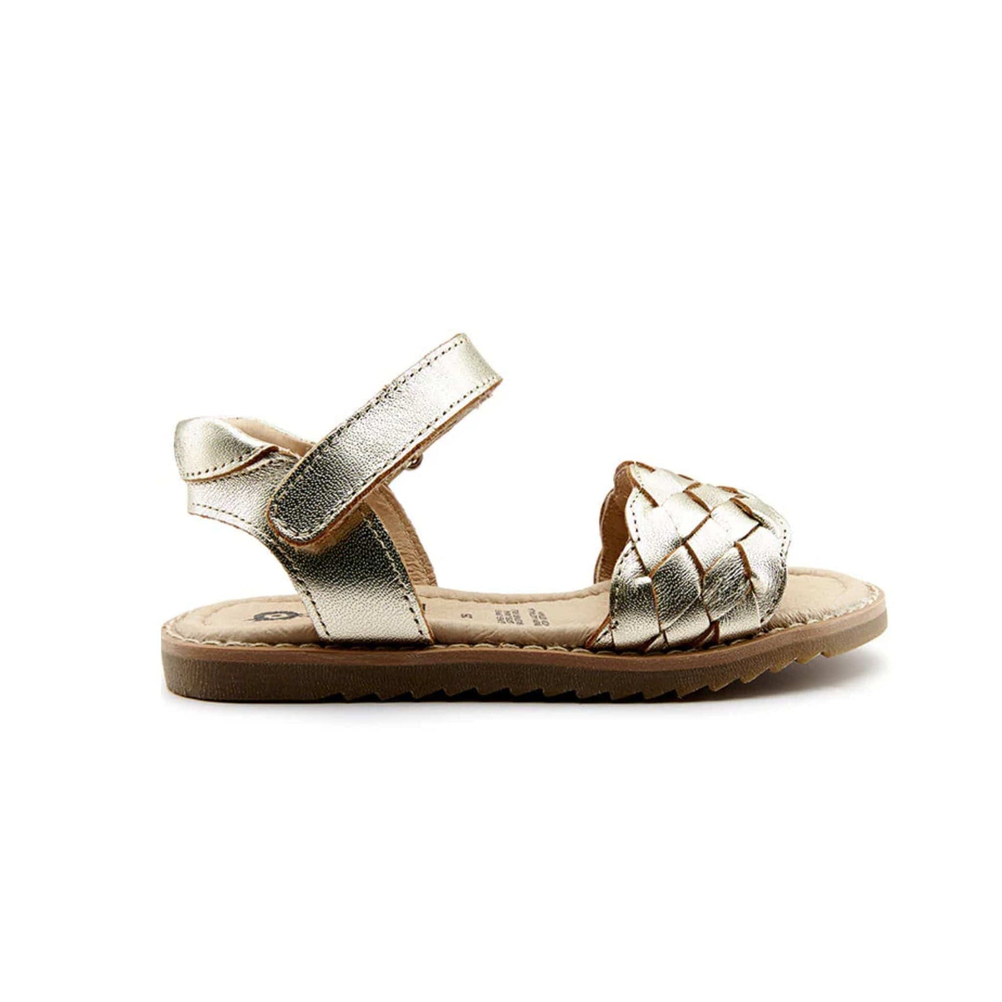 Old Soles Puffy Sandals - Gold