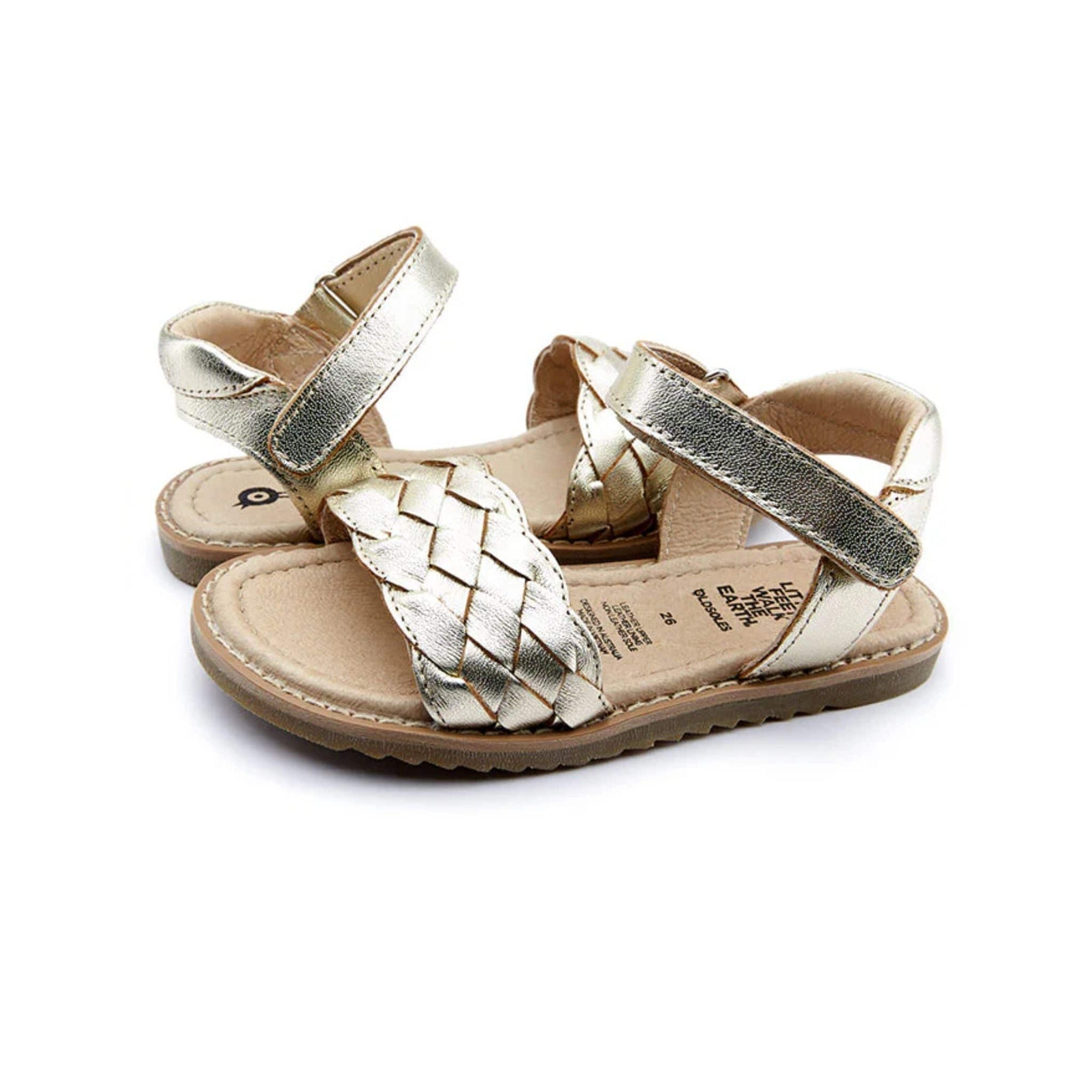 Old Soles Puffy Sandals - Gold