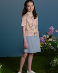Wrap Skirt - Icy Blue