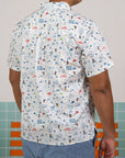 The Elly Store | Men's Shirt - Rainbow Road Trip Mickey