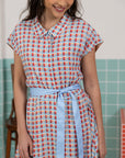 The Elly Store |Ladies Shirly Dress - Haven Coral