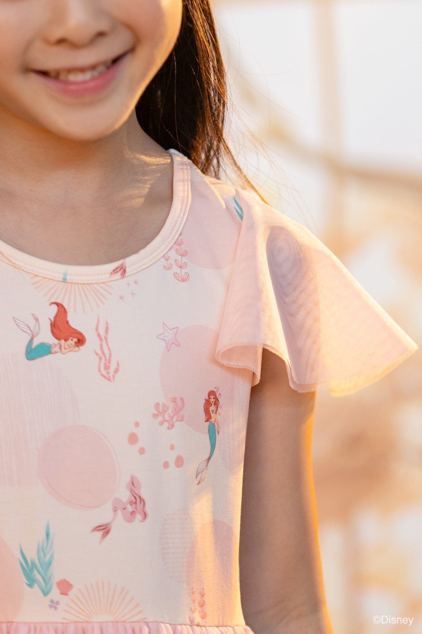 Kayla Dress - Pink Coral Ariel | The Elly Store 