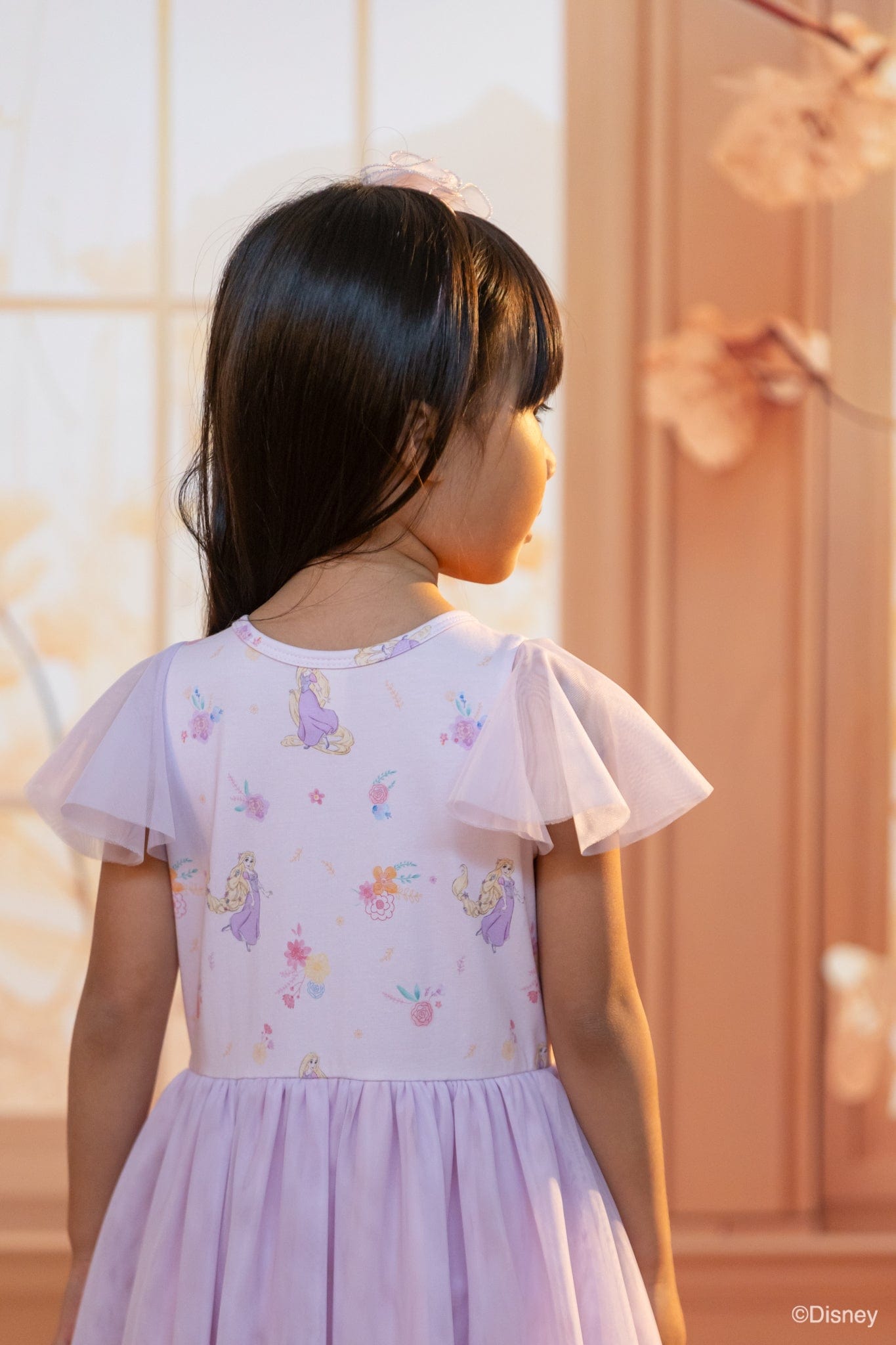 Kayla Dress - Lilac Floral Rapunzel | The Elly Store 