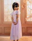 Kayla Dress - Lilac Floral Rapunzel | The Elly Store 