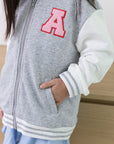 Personalisable Bomber Jacket - Grey