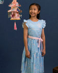 Blair Dress - Blue Cranes