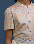 Sasha Dress - Cream Floral Bamboo