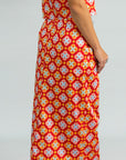 Ladies Amber Skirt - Red Lucky Coins