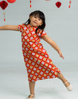 Cheongsam - Red Lucky Coins