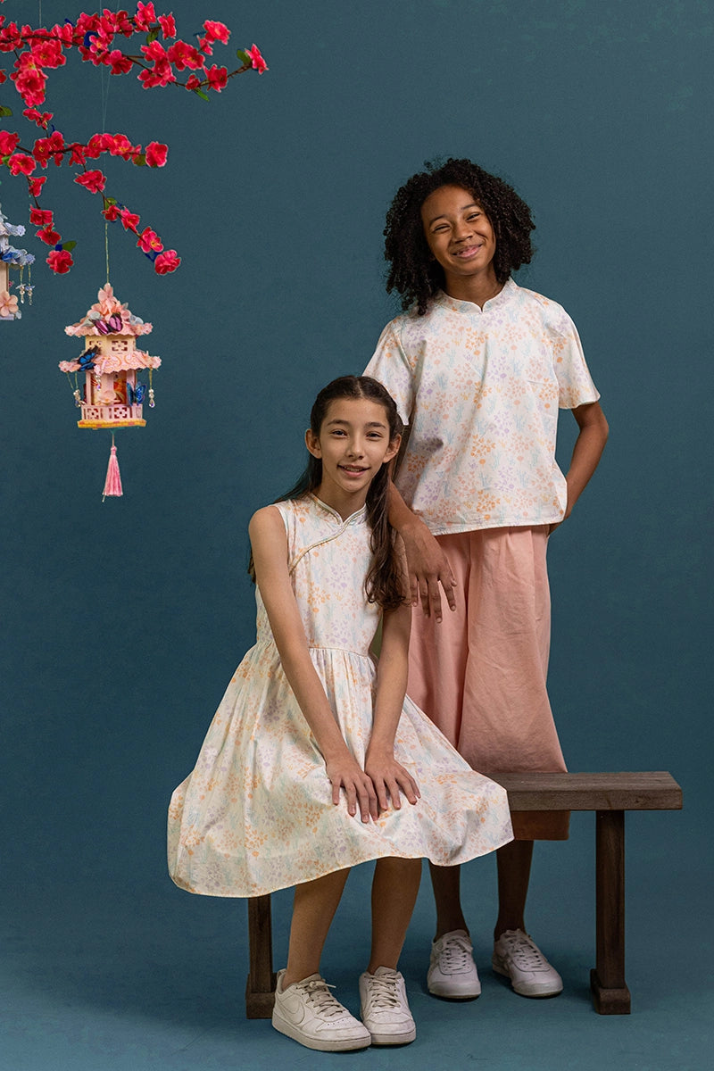 Cream Floral Bamboo | Elly CNY 2026