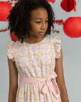 Blair Dress - Cream Lucky Coins