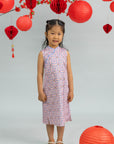 Peony Cheongsam - Pink Tiles