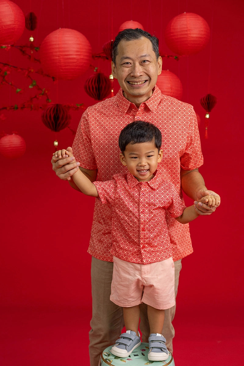 Peach Red Mosaic | Elly CNY 2026