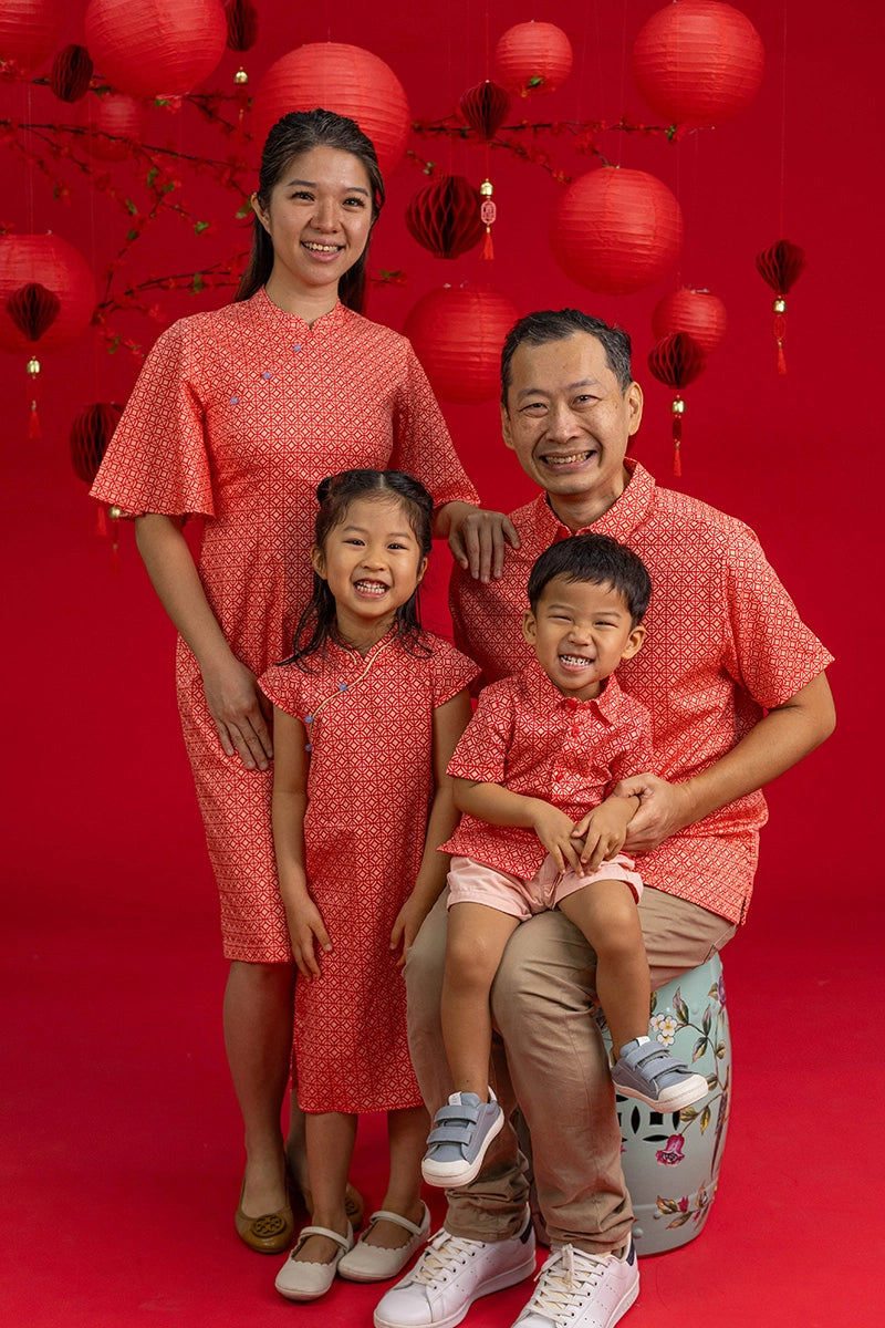 Peach Red Mosaic | Elly CNY 2026