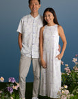 Ladies Cassie Dress - Blue Flutter Spring
