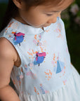 Wren Cheongsam - Turquoise Garden Elsa