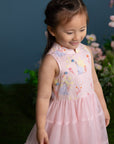 Wren Cheongsam - Pink Forest Elsa