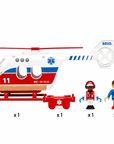 Rescue Helicopter box components