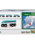 Shinkansen Hayabusa (Trains of the World box back