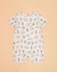 Short-sleeve Romper - Sketch Mickey